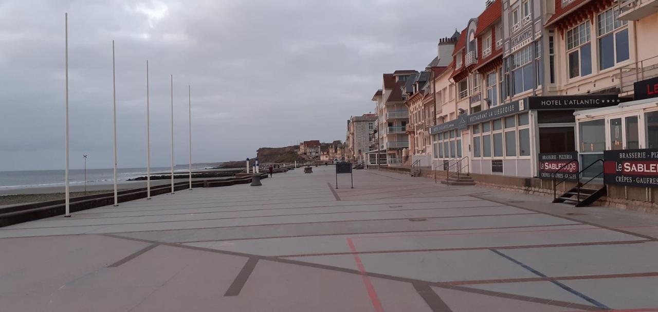 Studio 30 m2 refait à neuf idéalement situé centre ville et plage Wimereux Esterno foto